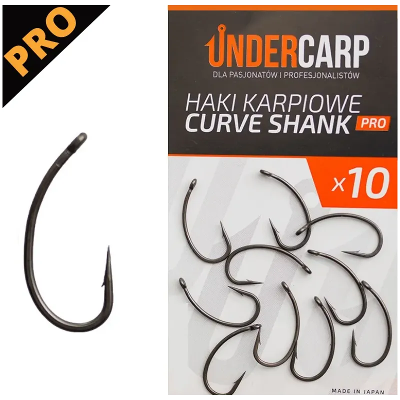 Undercarp Haki Karpiowe Curve Shank 6 PRO