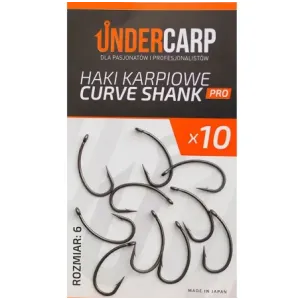 Undercarp Haki Karpiowe Curve Shank 6 PRO