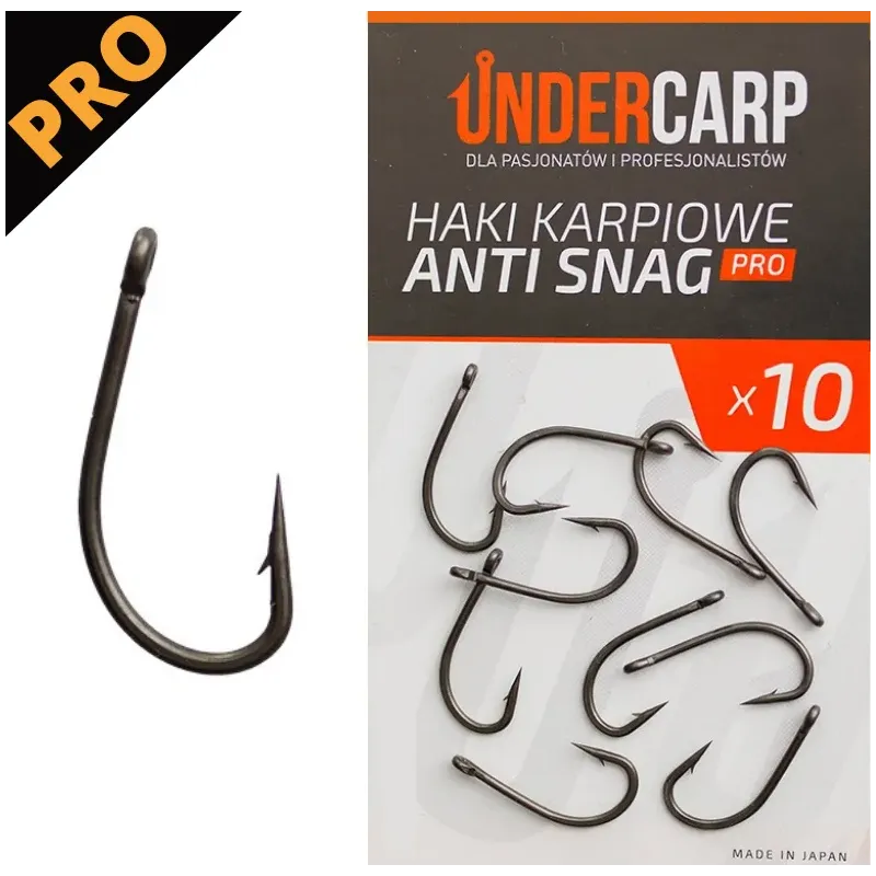 Undercarp Haki Karpiowe Anti Snag 2 PRO