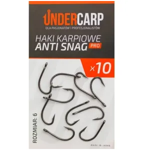 Undercarp Haki Karpiowe Anti Snag 6 PRO