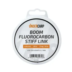 Undercarp Boom Fluorocarbon Stiff Link 0,60mm 20m 17kg/35lb