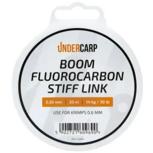 Undercarp Boom Fluorocarbon Stiff Link 0,50mm 20m 14kg/30lb