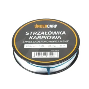 Undercarp Strzałówka Karpiowa Snagleader Monofilament 0,55mm/80m 45lb 20,1kg