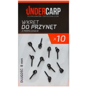 Undercarp Wkręt do przynęt z pierścieniem 8 mm