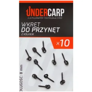 Undercarp Wkręt do przynęt z kółkiem 8 mm