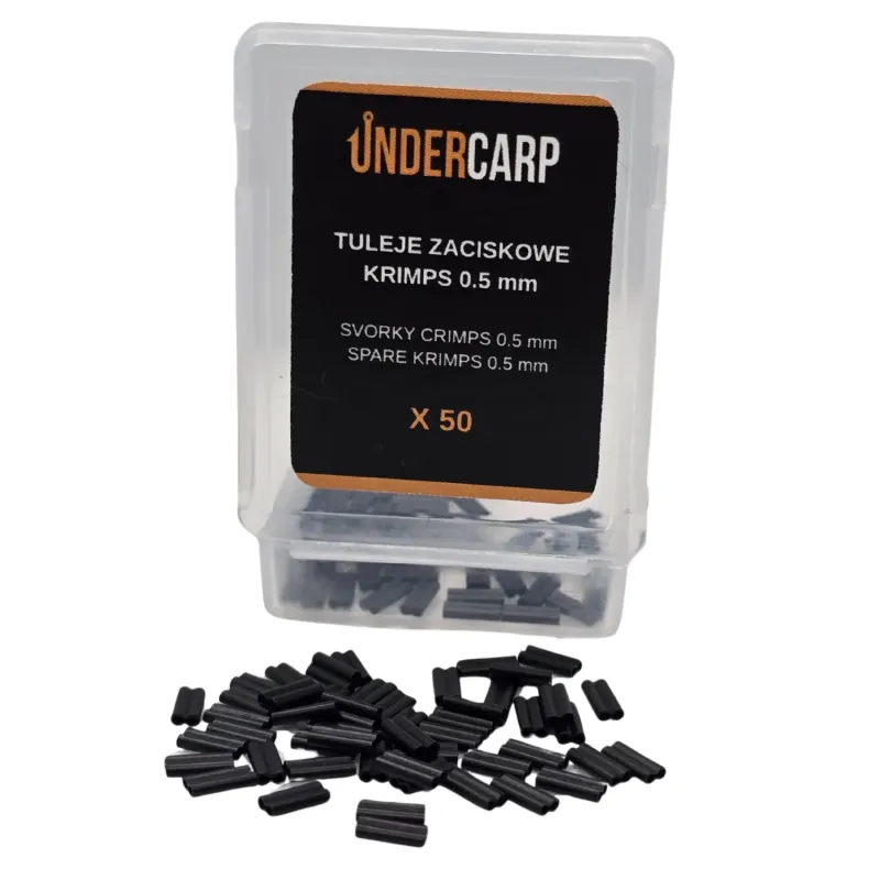 Undercarp Tuleje zaciskowe Krimps 0.5 mm