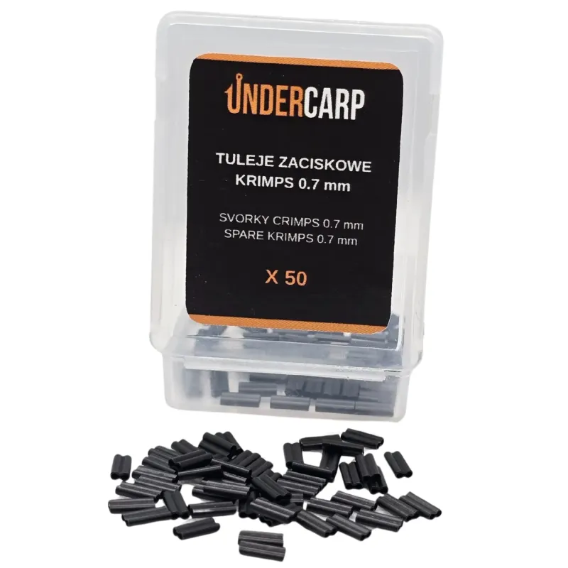 Undercarp Tuleje zaciskowe Krimps 0.7 mm