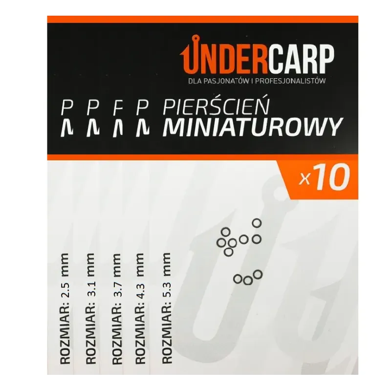 Undercarp Pierścień miniaturowy 3.7mm