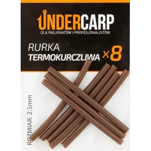Undercarp Rurka termokurczliwa brązowa 2,5 mm