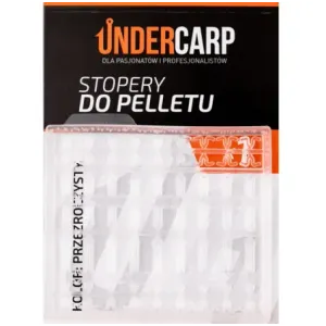 Undercarp Stopery do pelletu - przezroczyste