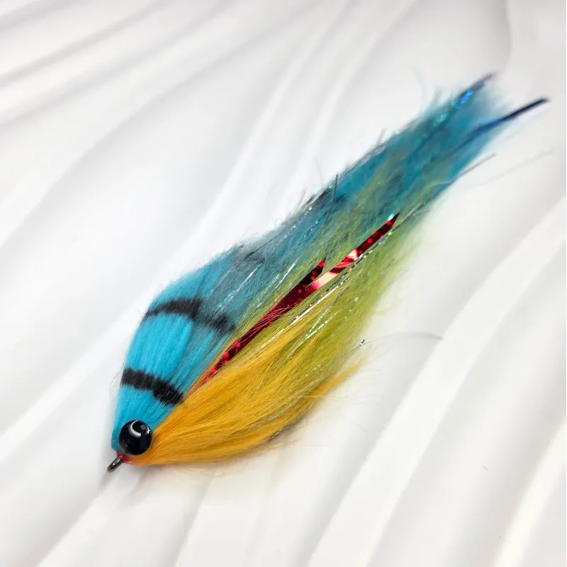 Mucha szczupakowa Gajda Lures STREAMER 18CM BLUE PERCH - 1szt.