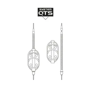 Podajnik ARC L 80g QTS -Feeder Bait-