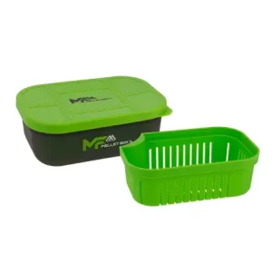 PUDEŁKO MIKADO PELLET BOX - DO PELLETU - Z SITKIEM - 1L