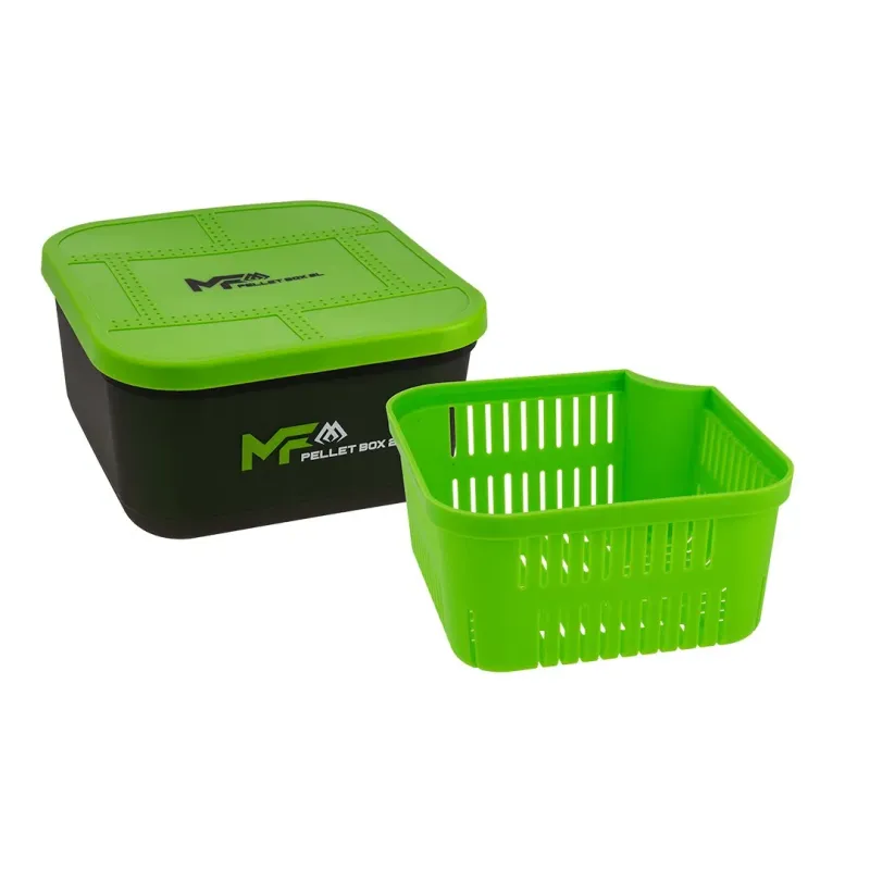 PUDEŁKO MIKADO PELLET BOX - DO PELLETU - Z SITKIEM - 2L