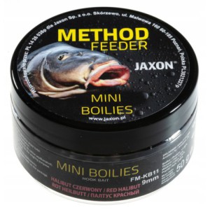 Kulki proteinowe JAXON 9mm 50g HALIBUT CZERWONY