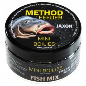 Kulki proteinowe haczykowe JAXON 9mm 50g FISH MIX