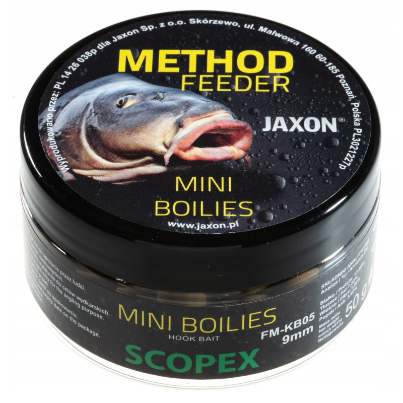Kulki proteinowe haczykowe JAXON 9mm 50g SCOPEX