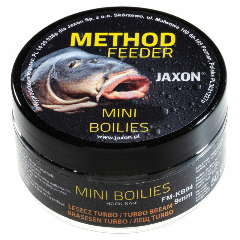 Kulki proteinowe JAXON 9mm 50g LESZCZ TURBO