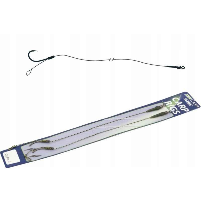 2 x Przypon włosowy karpiowy JAXON XTR rozmiar 2