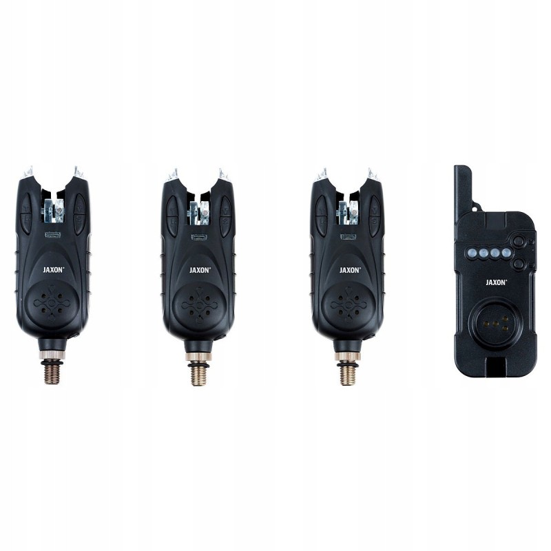 Zestaw 3x sygnalizator brań + centralka 3+1 JAXON