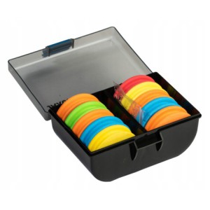 Pudełko ze szpulkami na przypony EVA 10szt. JAXON