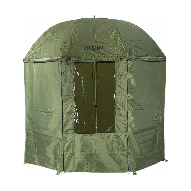 Parasol wędkarski JAXON cały zamykany PEŁNA OSŁONA