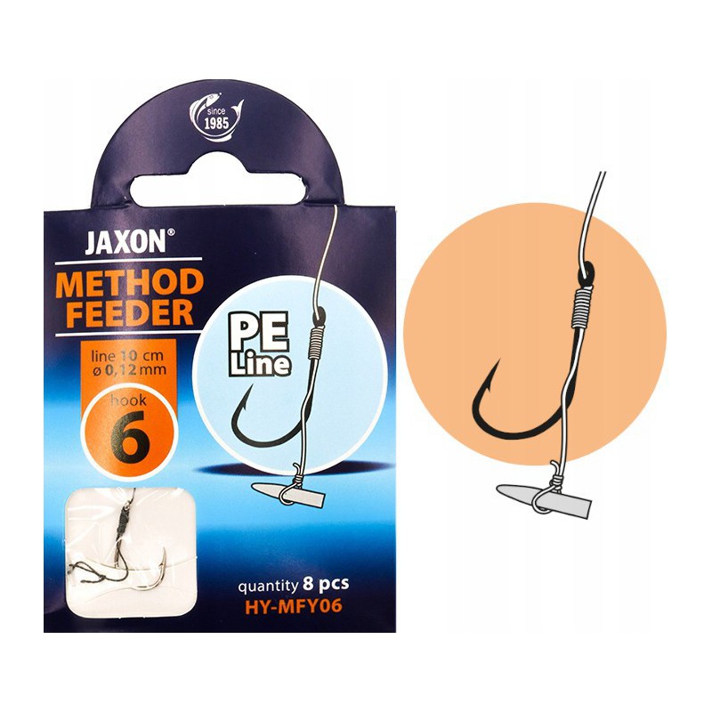 HACZYKI PLECIONKA METHOD FEEDER JAXON 8s stoper 6 HY-MFY06