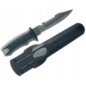 NÓŻ WĘDKARSKI JAXON UNIWERSALNY KABURA 25cm