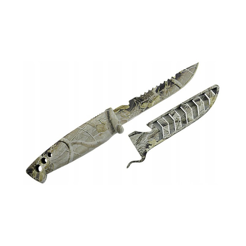 NÓŻ WĘDKARSKI JAXON UNIWERSALNY KABURA 20cm