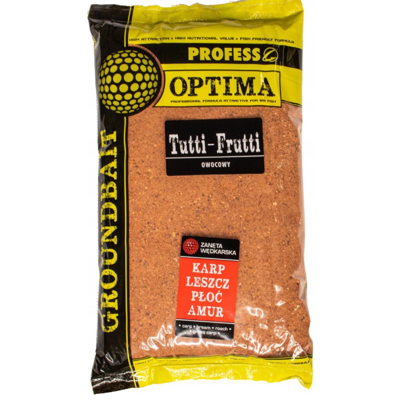 Zanęta Profess Optima 1kg Tutti-Frutti