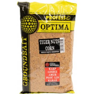 Zanęta Profess Optima 1kg ORZ. TYGRYSI KUKURYDZA