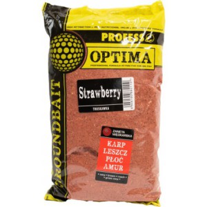 Zanęta Profess Optima 1kg TRUSKAWKA