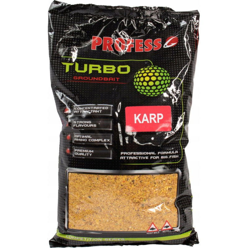 Zanęta Profess Turbo 750g KARP prażona