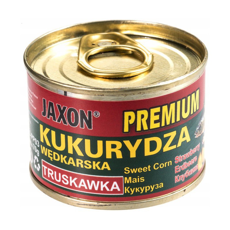 Kukurydza Wędkarska Jaxon Premium 70g TRUSKAWKA
