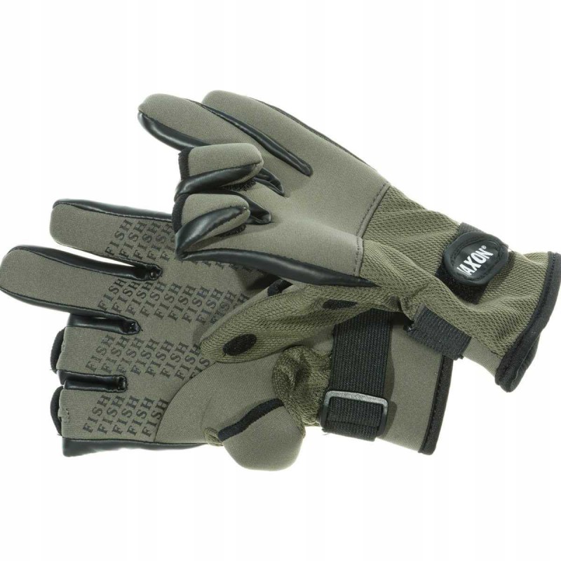 Rękawice Wędkarskie Neoprenowe Jaxon L