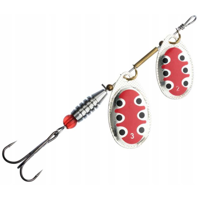 Błystka obrotowa obrotówka blacha Jaxon DOUBLE 8g