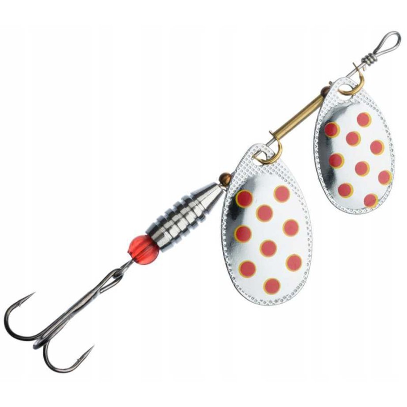 Błystka obrotowa obrotówka blacha Jaxon DOUBLE 8g