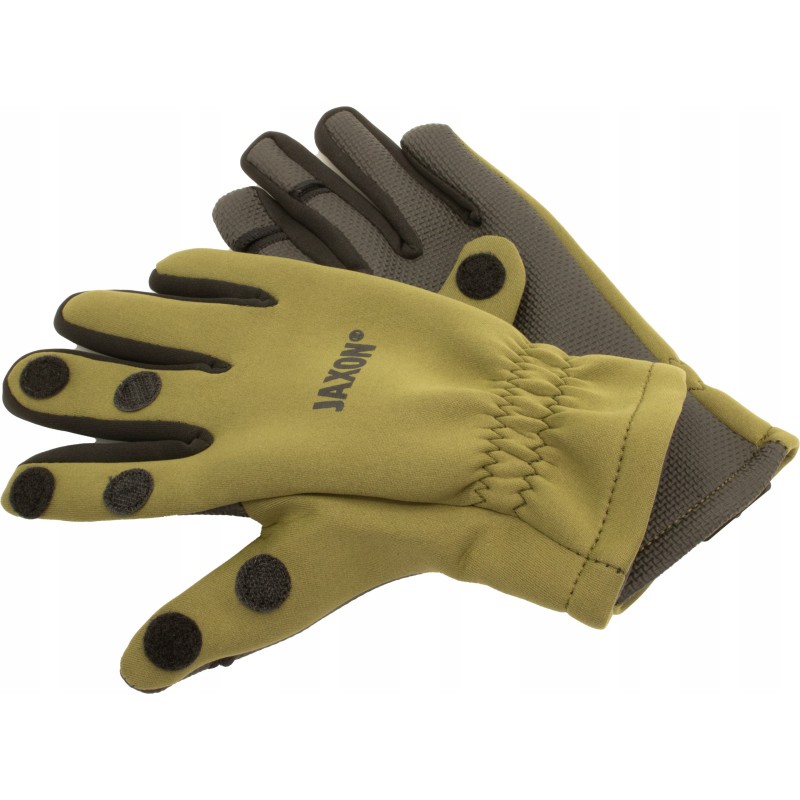 Rękawice Wędkarskie Neoprenowe Jaxon L