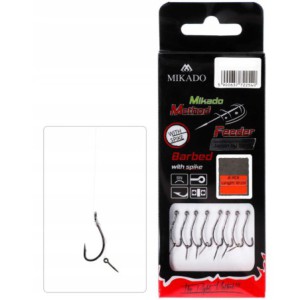 Haczyki przypony Method Feeder MIKADO 8szt Igła 6