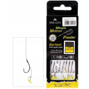 Haczyki plecionka Method Feeder MIKADO Stoper 6