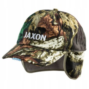 Czapka z latarką w daszku 5 diod LED JAXON na uszy UJ-CZX02B