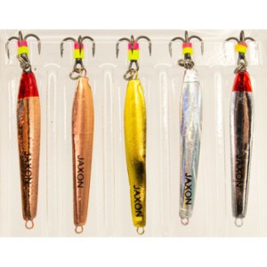 Zestaw 5 x błystka podlodowa JAXON 5g 44mm