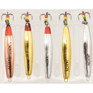 Zestaw 5 x błystka podlodowa JAXON 6g 49mm