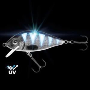 Wobler Pływający Jaxon Holo Select UV karaś 8cm VU-KA8FPG