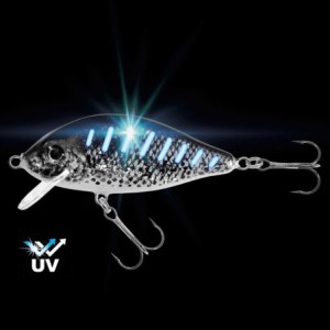 Wobler Pływający Jaxon Holo Select UV karaś 8cm VU-KA8FP