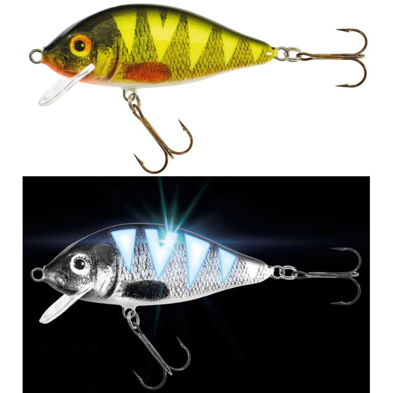 Wobler Pływający Jaxon Holo Select UV karaś 8cm VU-KA8FOU