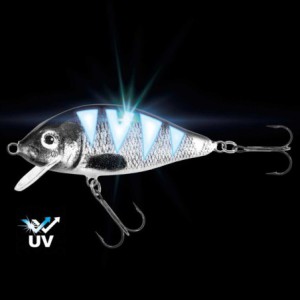 Wobler Pływający Jaxon Holo Select UV karaś 8cm VU-KA8FOU