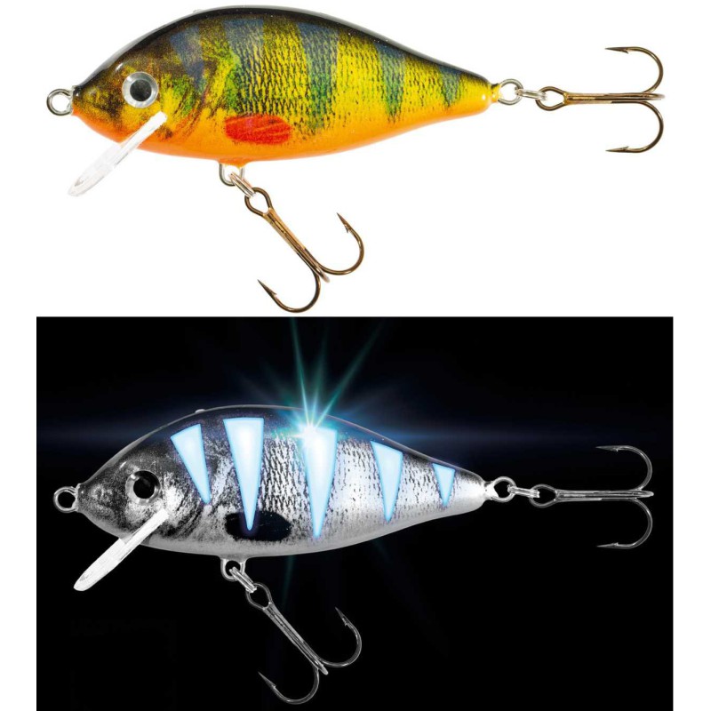 Wobler Pływający Jaxon Holo Select UV karaś 8cm VU-KA8FOM