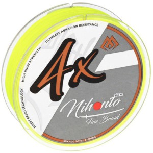 Plecionka Mikado Nihonto Fine Braid 0,10 300m FLUO
