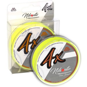 Plecionka Mikado Nihonto Fine Braid 0,14 300m FLUO